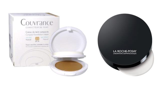 Fondotinta compatti Avène e La Roche-Posay I fondotinta compatti dei francesi Avène e La Roche-Posay