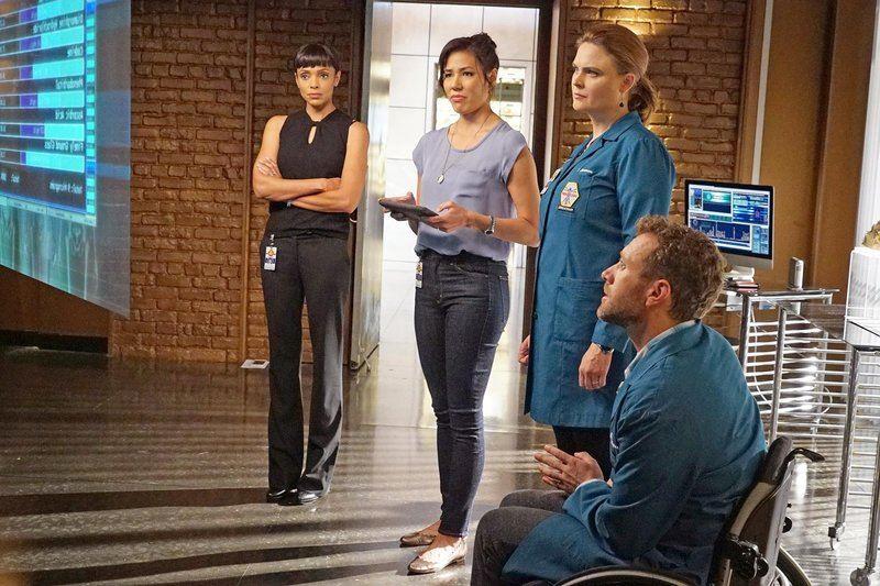 Bones 12: un'immagine dal quarto episodio Bones: un'immagine dall'episodio 12x04