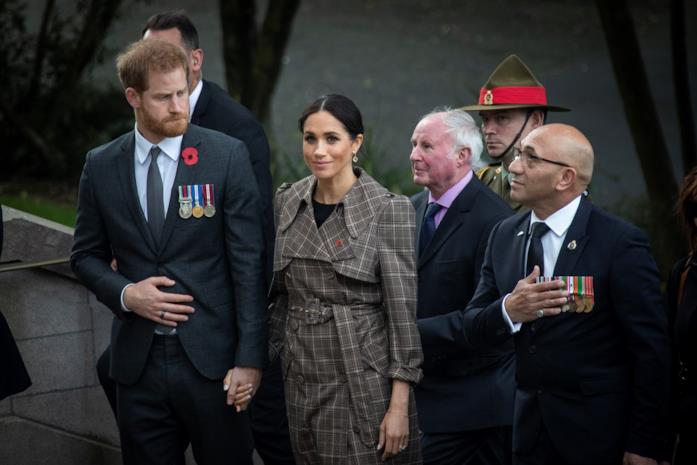 Meghan Markle Meghan Markle con Harry in Nuova Zelanda