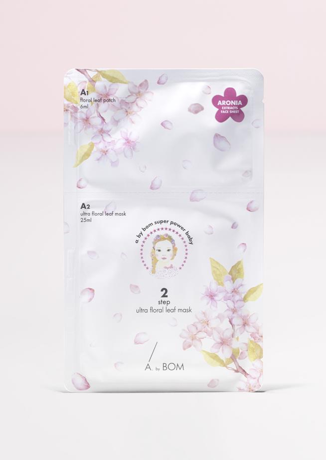 Ultra Floral Leaf Mask Maschera con estratti di giorni A. by Bom
