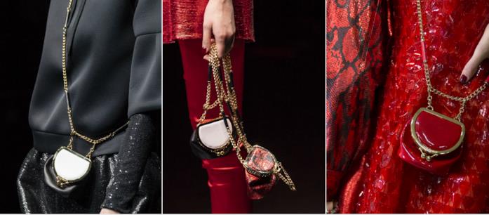 Mini-borse Armani Collage di borse Armani MFW 19