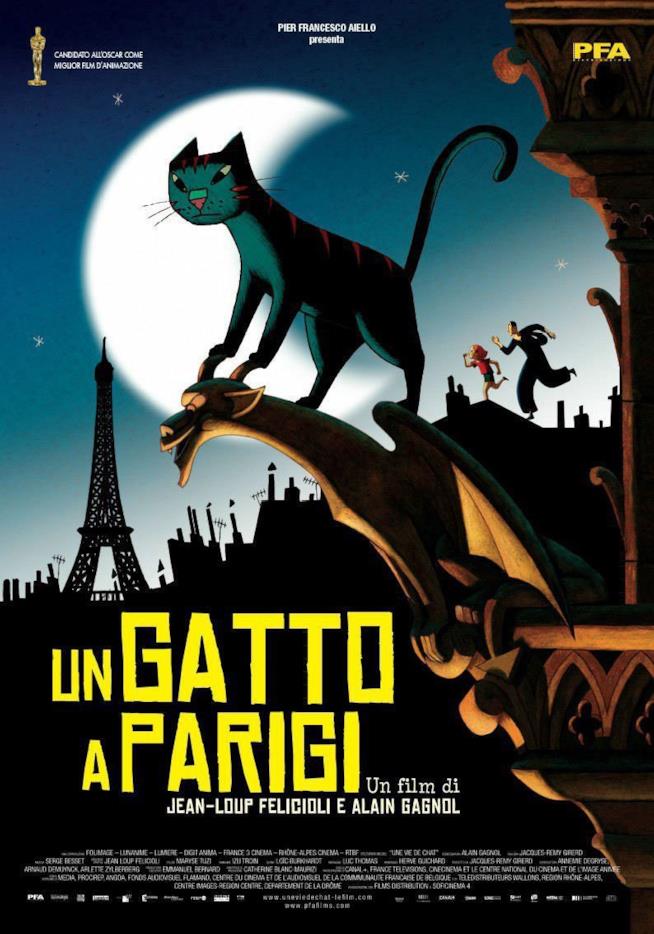 Un Gatto A Parigi Un Gatto A Parigi