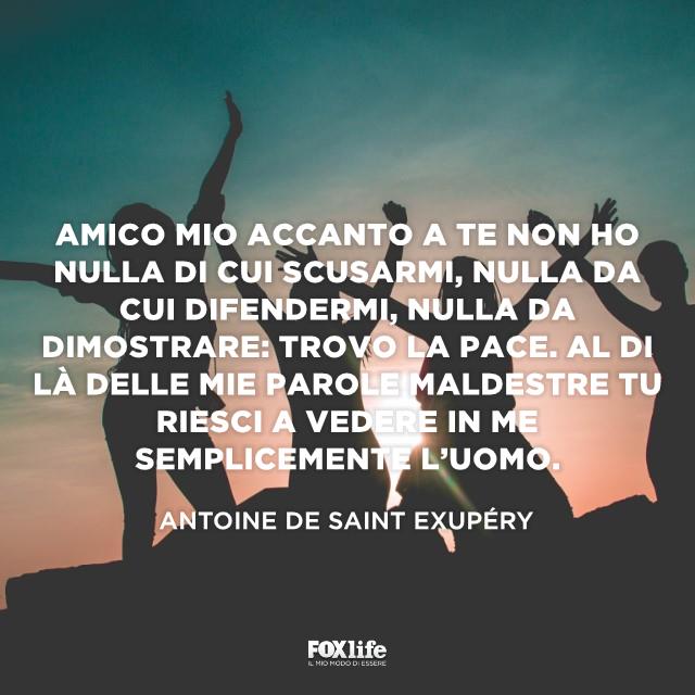 Frase amico mio Silhouette ragazze