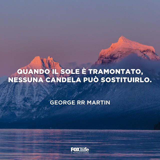 Frase Martin Tramonto in montagna