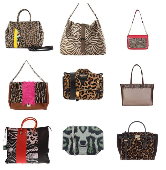Borse in stile animalier per l'autunno inverno 2018-19 Piccole o grandi, le borse animalier autunno inverno 2018-19