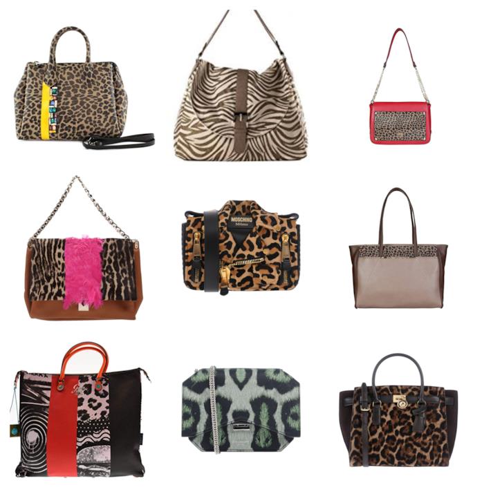 Borse in stile animalier per l'autunno inverno 2018-19 Piccole o grandi, le borse animalier autunno inverno 2018-19
