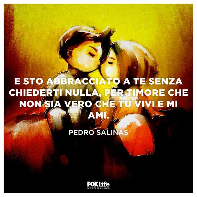 Frase Salinas Disegno di due ragazzi che si baciano