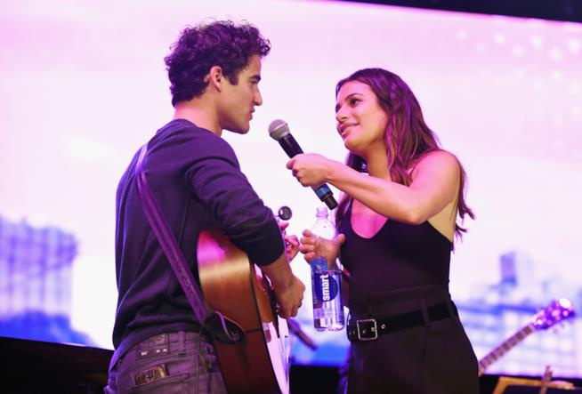 Lea Michele è pronta per il suo nuovo tour con Darren Criss Darren Criss e Lea Michele