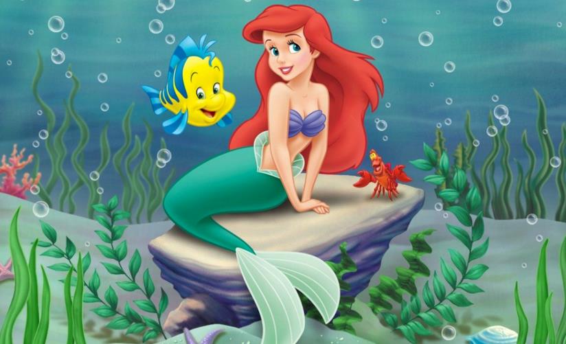 I nuovi accessori: orecchie di Ariel Un'immagine di Ariel ne La Sirenetta