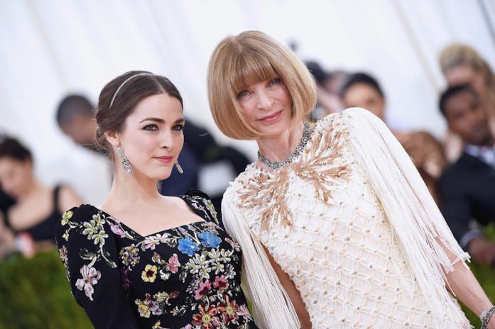 Anna Wintour e Bee Shaffer Anna Wintour con la figlia Bee Shaffer