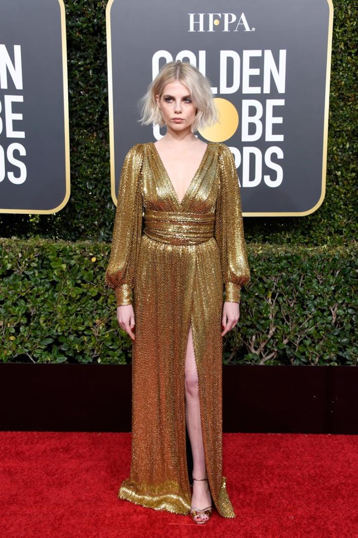 Lucy Boynton Lucy Boynton ai Golden Globes