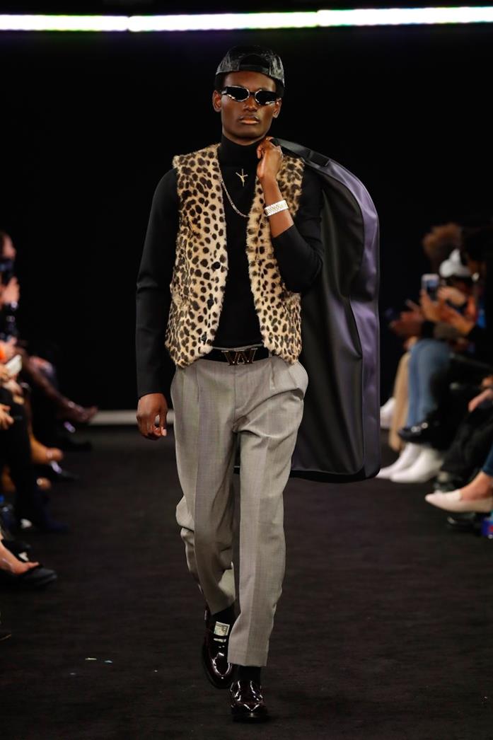 FALL 2019 READY-TO-WEAR Alexander Wang Youssouf Bamba Youssouf Bamba alla sfilata di Alexander Wang