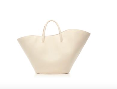 Two Way Tulip Large Leather Tote