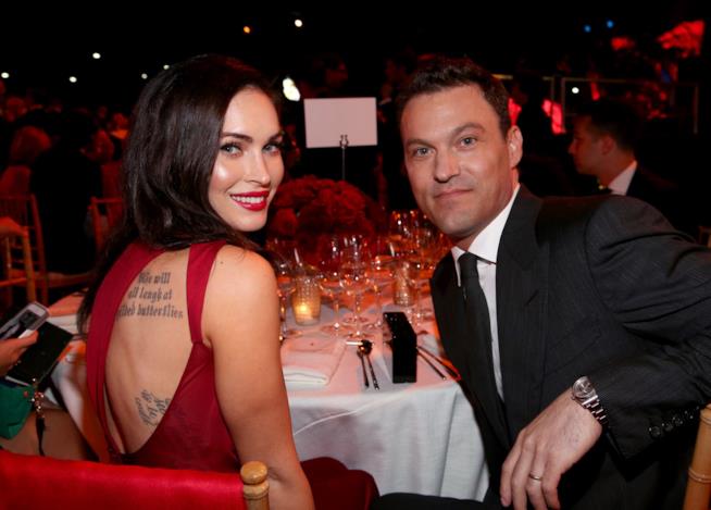 Il ringraziamento speciale di Megan Fox a Brian Austin Green Megan Fox e Brian Austin Green