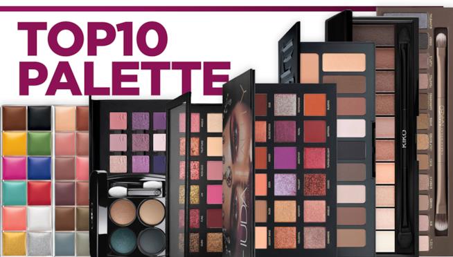 Le più performanti palette di ombretti reperibili in Italia Palette ombretti