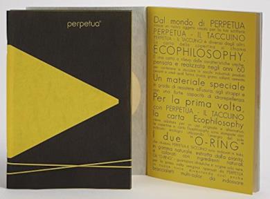 Perpetua NOTEBOOK/taccuino, Yellow