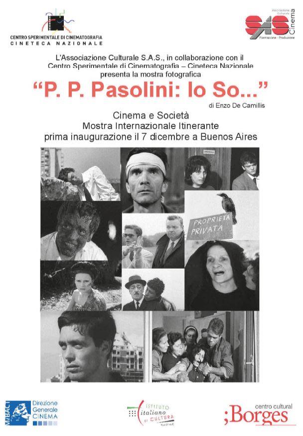 Locandina Mostra Pasolini