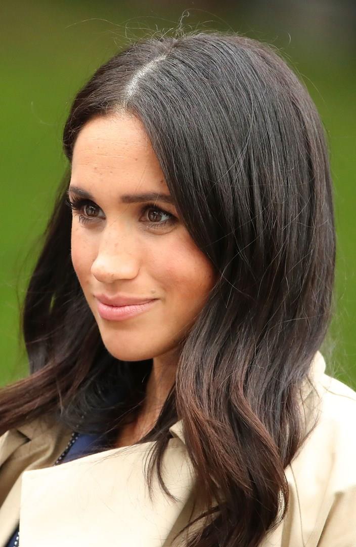 Meghan Markle svela il suo blush preferito Meghan Markle primo piano