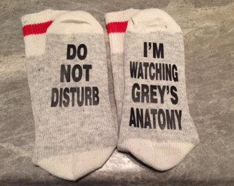 Calzini Grey's Anatomy Calzini Grey's Anatomy Do Not Disturb