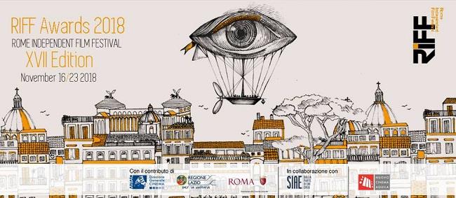 Copertina della XVII edizione del Rome Independent Film Festival al Nuovo Cinema Aquila Da 16 al 23 novembre la XVII edizione del Rome Independent Film Festival al Nuovo Cinema Aquila