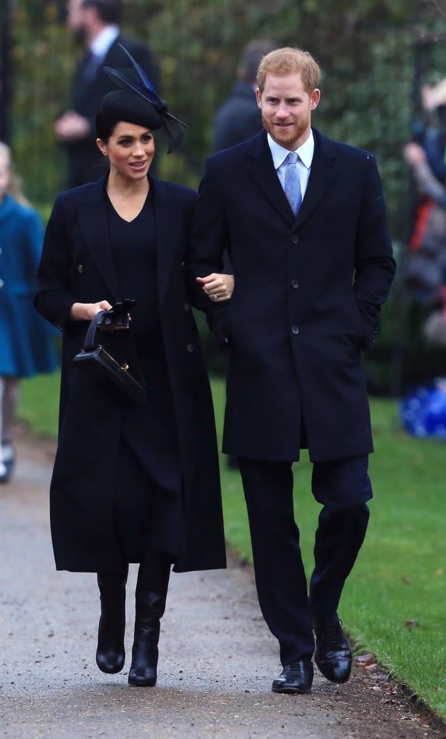 Meghan Markle e Harry Meghan Markle e Harry a Natale