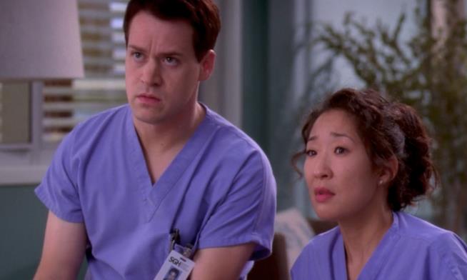 Identikit di Cristina e George, tributo nel 300° episodio di Grey's Anatomy I personaggi di George e Cristina in Grey's Anatomy