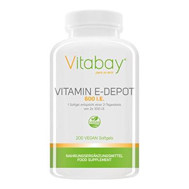 Vitamina E 600 mg a lento rilascio