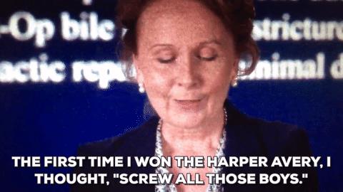 Ellis Grey in un video dell'undicesima stagione di Grey's Anatomy Il discorso di Ellis Grey nell'episodio 11x04 di Grey's Anatomy