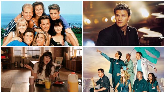 Serie TV ambientate a Los Angeles Cast di Beverly Hills 90210, Angel, New Girl e Scrubs