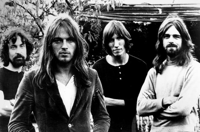 I Pink Floyd in una foto dell'epoca I Pink Floyd e il loro rock