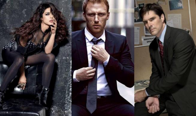 Priyanka Chopra, Kevin McKidd e Thomas Gibson sono i protagonisti principali delle serie ABC I protagonisti di Quantico, Grey's Anatomy e Criminal Minds, le serie tv ABC