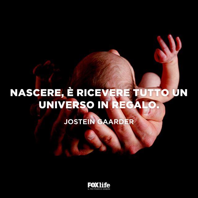 Frase Gaarder Neonato tra le bracia del padre