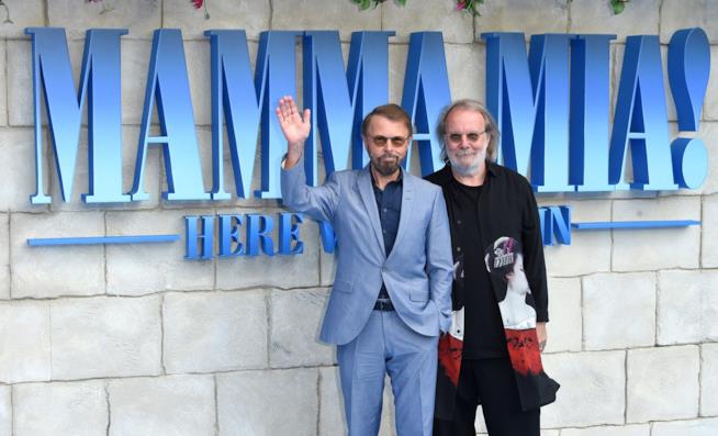 Björn Ulvaeus e Benny Andersson degli ABBA I membri degli ABBA Björn Ulvaeus e Benny Andersson