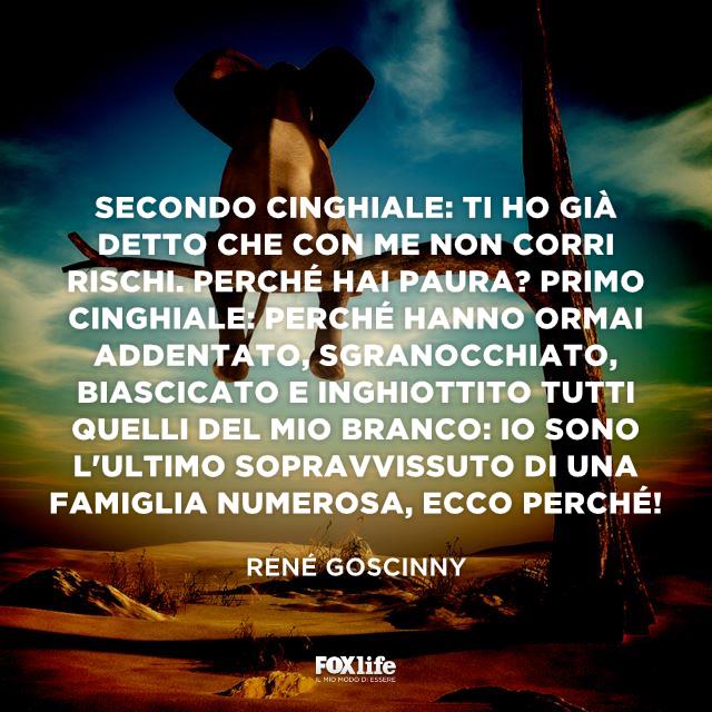 Frase cinghiali Elefante su un albero