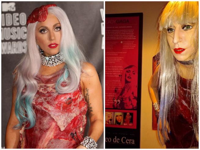 Lady Gaga ha una nuova statua di cera in Perù, ma è bruttissima. Primo piano di Lady Gaga