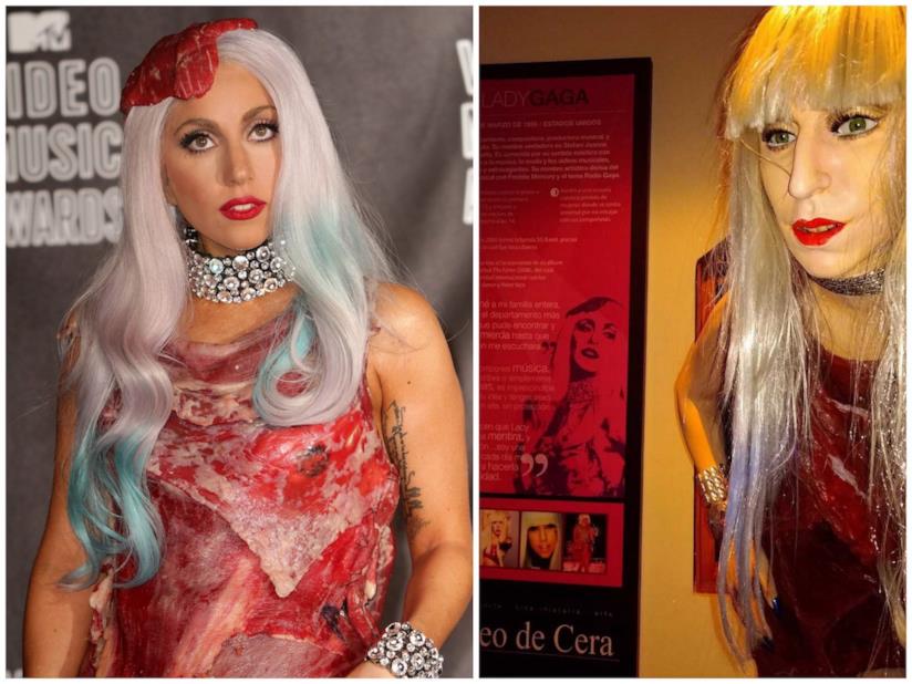 Lady Gaga ha una nuova statua di cera in Perù, ma è bruttissima. Primo piano di Lady Gaga