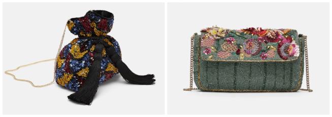 Borse a tracolla con le paillettes di moda per l'autunno inverno 2018-2019 Con le paillettes, le borse a tracolla di tendenza A/I 2018-2019