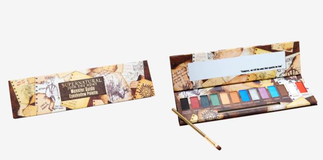 La Supernatural Monster Guide Eyeshadow Palette La palette di Supernatural