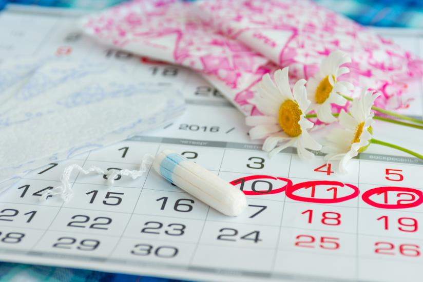 Interrompere il ciclo e non averlo anche per anni Calendario con giorni cerchiati in rosso