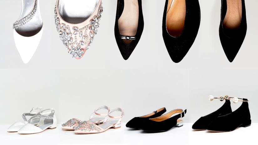 Ballerine rosa Ballerine tacco