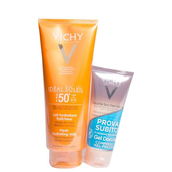 Crema Vichy per il corpo Confezione a tubo della crema