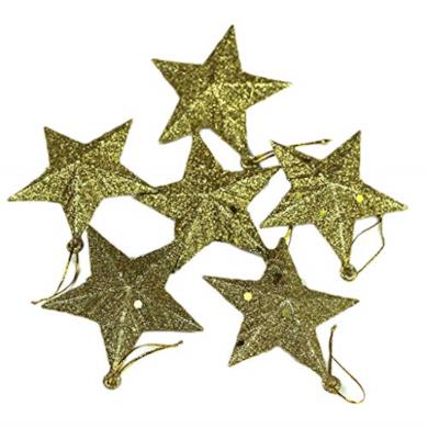 Piccoli Ornamenti Natalizi a forma di stella