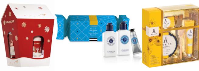 Confezioni natalizie di prodotti per la cura del corpo Cofanetti natalizi di prodotti beauty