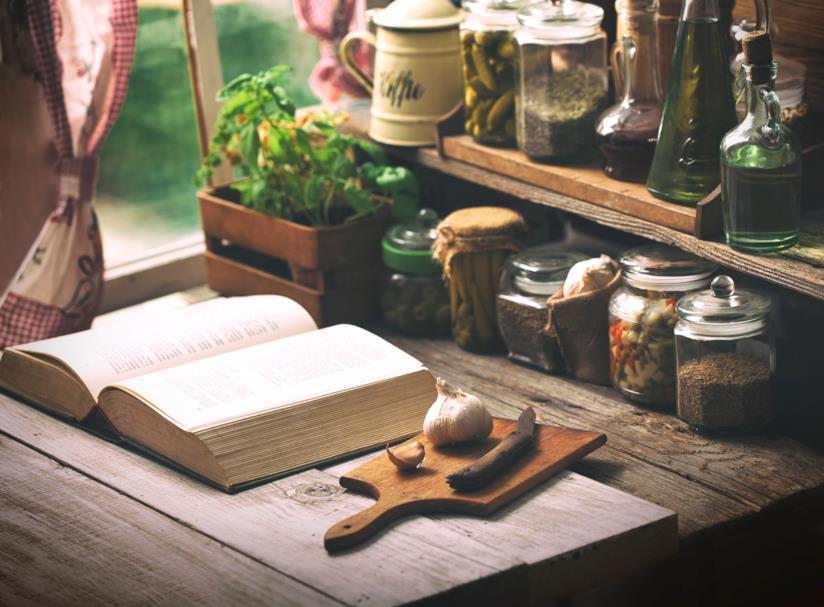 Romanzi e storia per gli amanti del cibo e del vino Libro in cucina