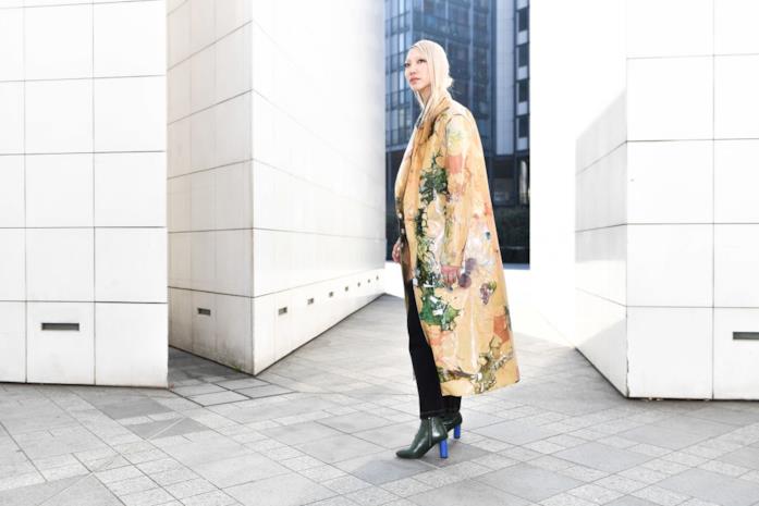 La modella Soo Joo Park La top coreana Soo Too Park alla sfilata Mugler