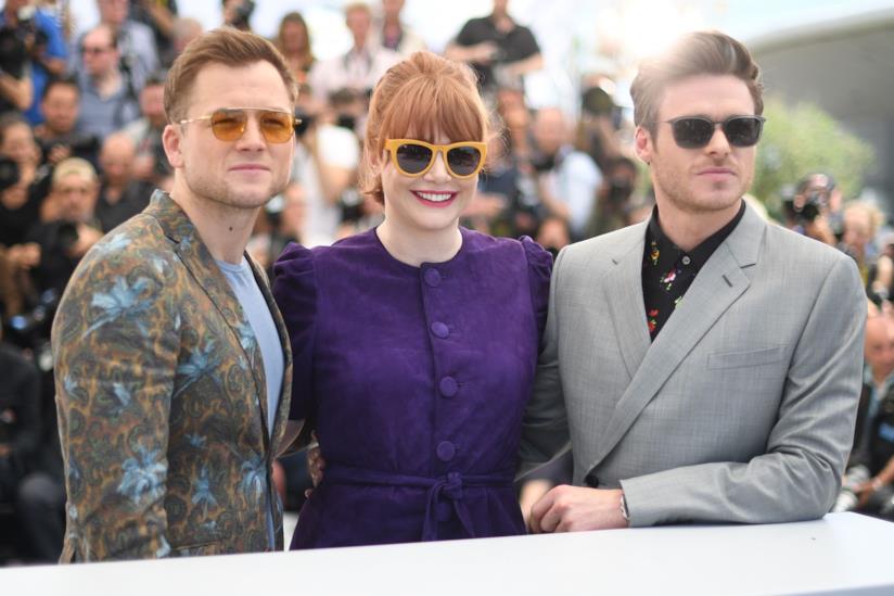 Taron Egerton, Bryce dallas Howard, Richard Madden Taron Egerton, Bryce Dallas Howard e Richard Madden