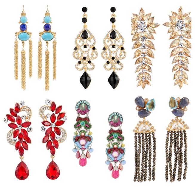 Orecchini lunghi e chandelier di moda per l'autunno 2018 Orecchini di tendenza per l'autunno 2018
