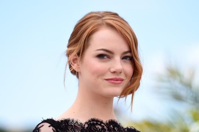 Emma Stone nello spot Louis Vuitton Emma Stone in primo piano
