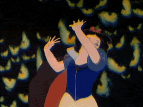 Una scena di Biancaneve e i sette nani Biancaneve e i sette nani