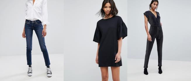Capi in offerta online per il Black Friday di Asos Abbigliamento in offerta su Asos per il Black Friday